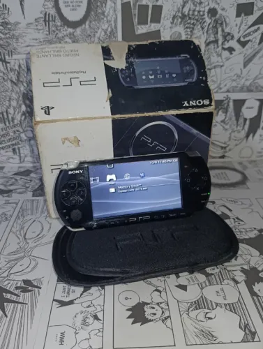 RARIDADE | Sony PSP Completo na Caixa com Jogos e Manuais