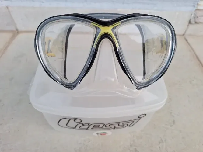 Mascara Cressi Big Eyes Evo + Snorkel Dry