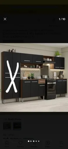 Cozinha modulada