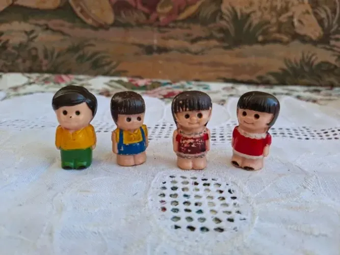 Bonecos da Trol anos 70 - Coleção Mundo Feliz