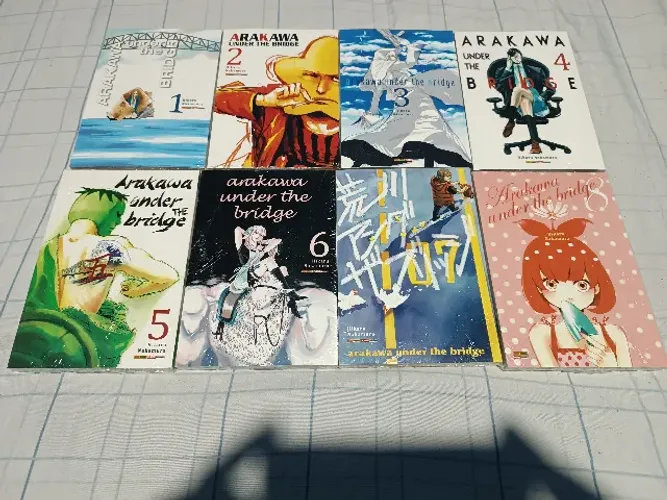 manga Arakawa Under The Bridge - Vol. 1-15 (coleção Completa) lacrado