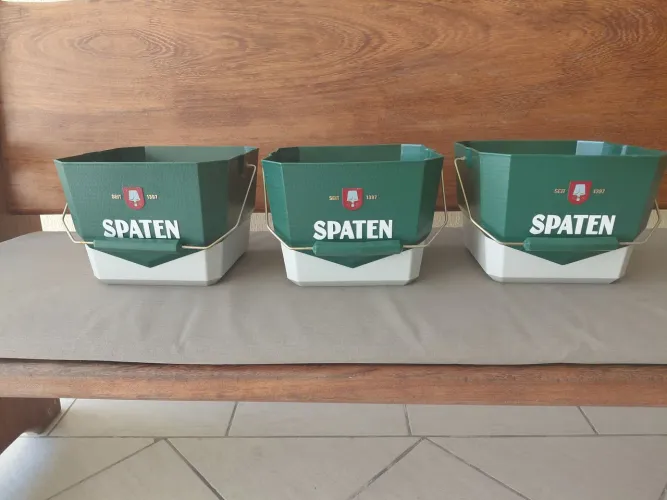 3 Baldes de cerveja Spaten