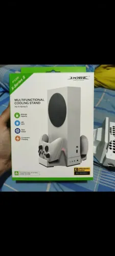 Base/cooler/carregador para controles para Xbox Serie S