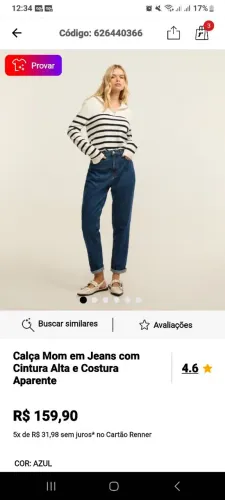 Calça jeans