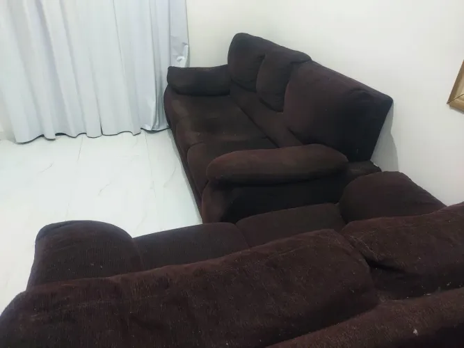 Vendo Conjunto de Sofás 2 e 3 lugares por R$500