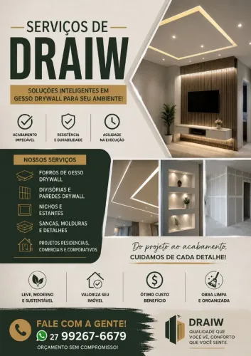 DRYWLL PREÇO JUSTO