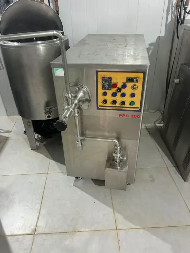 Produtora continua de sorvete