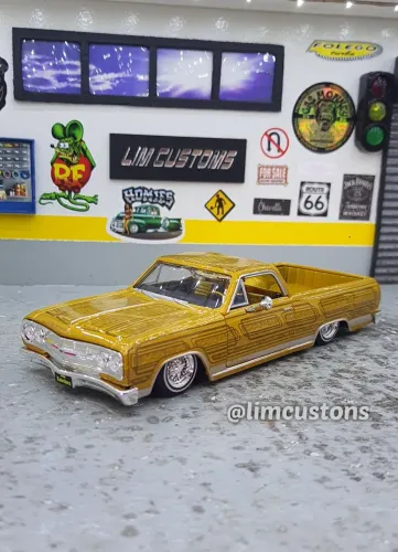Maisto 1:24 - Miniatura Chevrolet El Camino 1965 Malibu