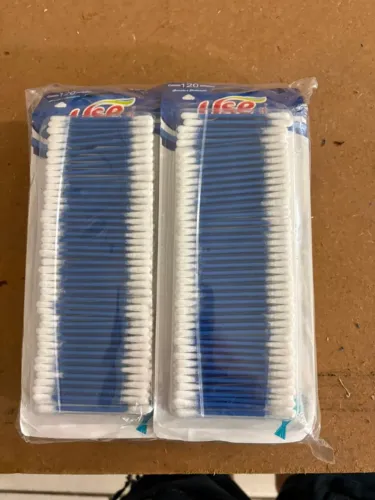 Kit 10 Caixas de Cotonetes Use it (120 Unidades por Caixa)