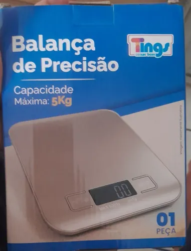 Balança cozinha inox digital 5kg