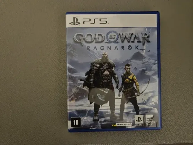 Jogo God of War Ragnarök PS5 Mídia Física Original