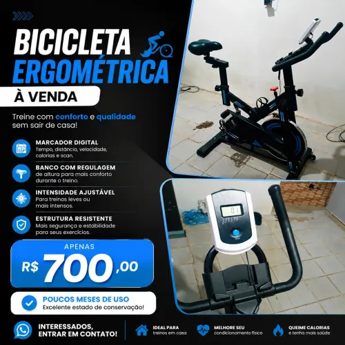 Bicicleta Ergométrica Nova