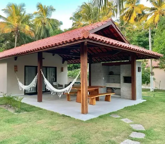 Lote + Casa + Piscina no Condomínio  Construa Sem Dor de Cabeça!