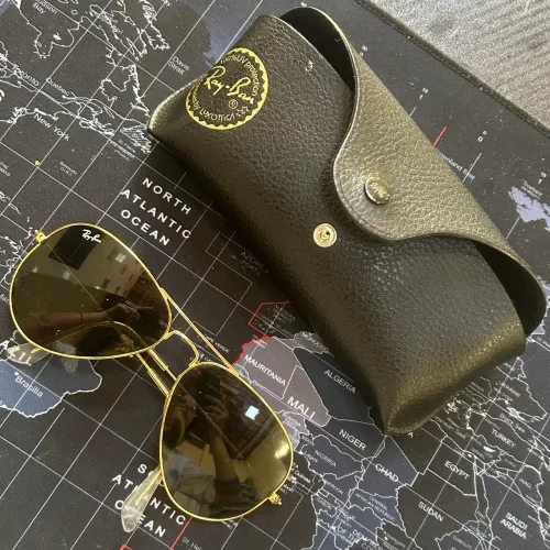 [RAY-BAN] Óculos de Sol Aviador G15 Original - Usado, bom, precisa de ajustes