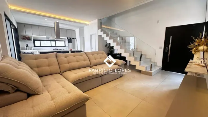 Maravilhoso Sobrado Alto Padrão com 3 dormitórios à venda, 260 m² - Condomínio Terras do V