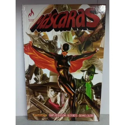 MASCARAS por ALEX ROSS EDIÇÃO DELUXE BESOURO VERDE O SOMBRA O ARANHA pulp