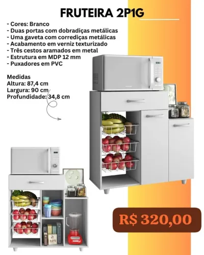 Fruteira 2p1g