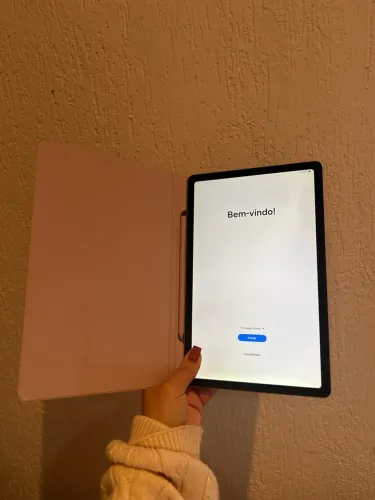 Galaxy Tab S6 Lite [64/GB] Rosa + S Pen + Capa ? Impecável