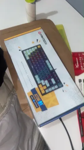TECLADO MECÂNICO FANTECH ATOM81 MIZU - NOVO