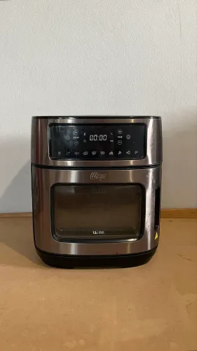 Fritadeira Elétrica WAP Air Fryer Oven Black Inox 12L 