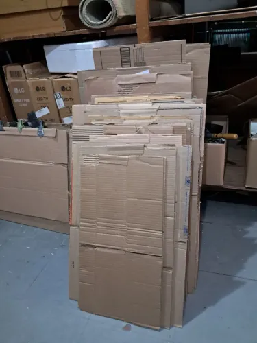 Caixa de papelão semi nova invertida para e-comerce medidas variadas 100 inid