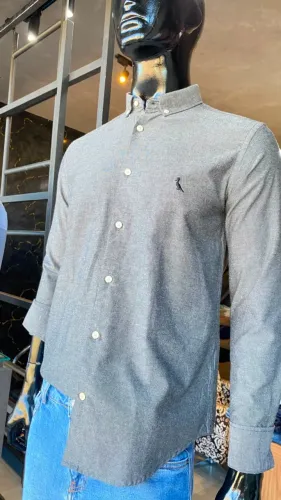 Camisa Masculina Reserva Cinza - Peça Nova