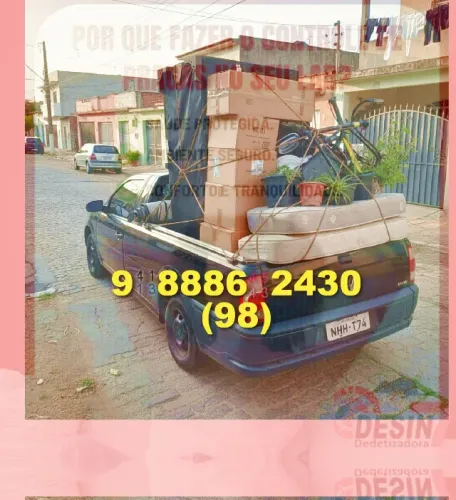Frete rápido! Transporte ágil e seguro, estamos prontos para atender você!