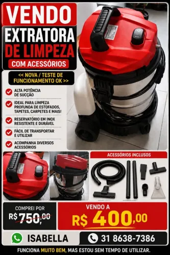 Extratora de Limpeza 