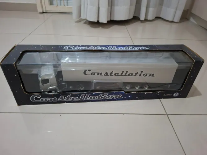 Conjunto Cavalo e Carreta miniatura para colecionadores Constellation e Man