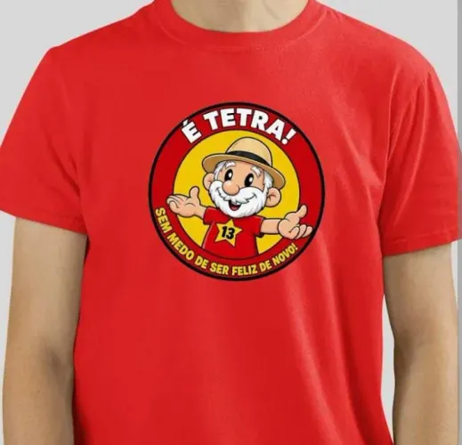 Camiseta Lula Treta 2026