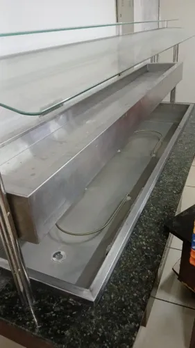 BALCAO BUFFET SELF SERVIC 12 CUBAS