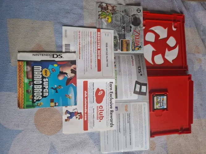 JOGO DE NINTENDO DS MARIO BROS DS ORIGINAL COM MANUAL