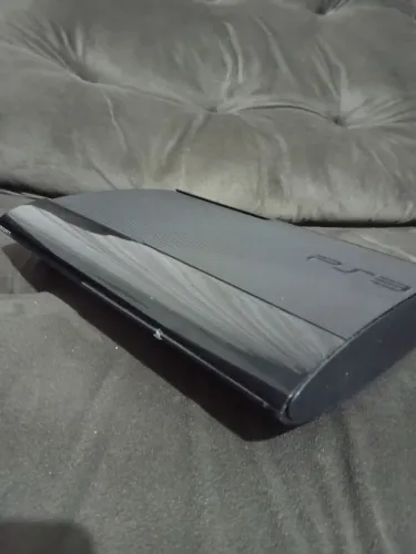 Playstation 3 super slim com jogos