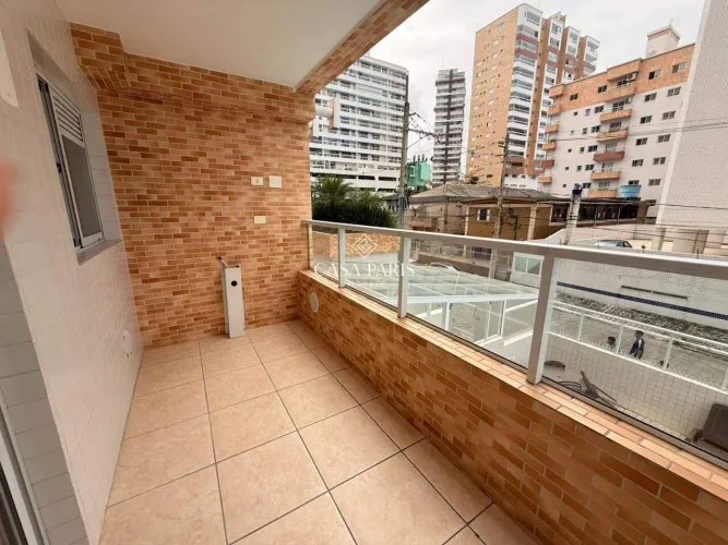Apartamento à venda na Guilhermina (Praia Grande) | 2 quartos, suíte, 1 vaga