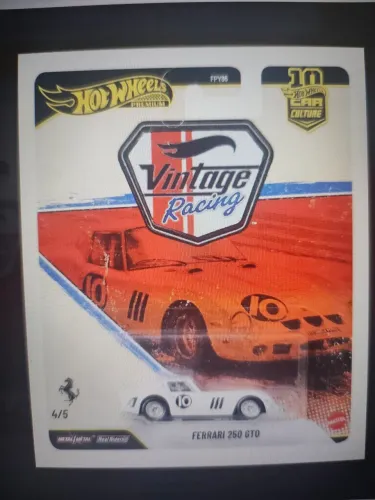 Hotwheels Premium Ferrari 250 GTO Vintage Racing