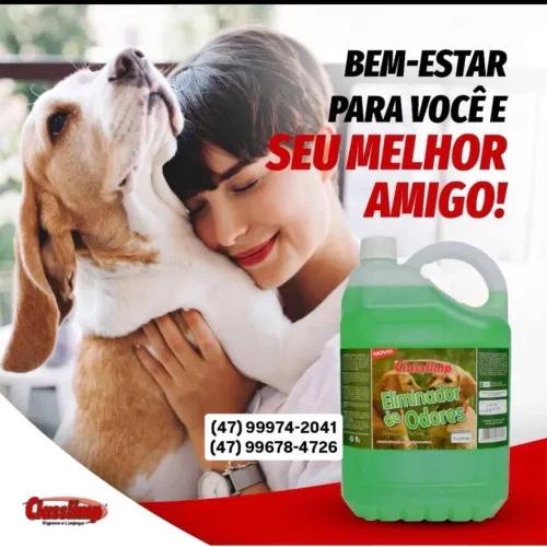Produtos de limpeza concentrado e lacrado