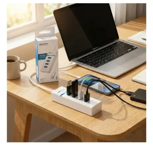 Hub USB 3.0 4 portas
