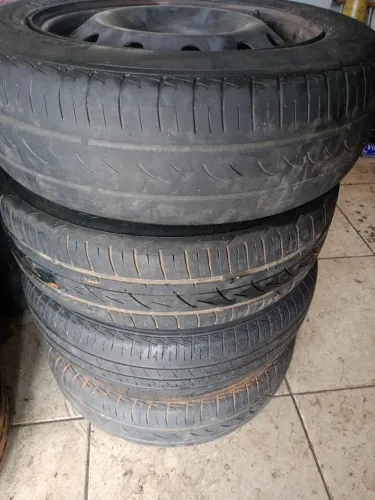 Jogo de rodas aro 14 Fiat
