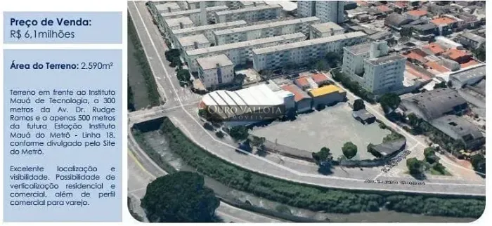 Terreno bem localizado com 2.590m² - TE 230408V