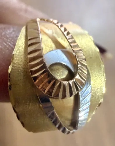 Anel de ouro 18k
