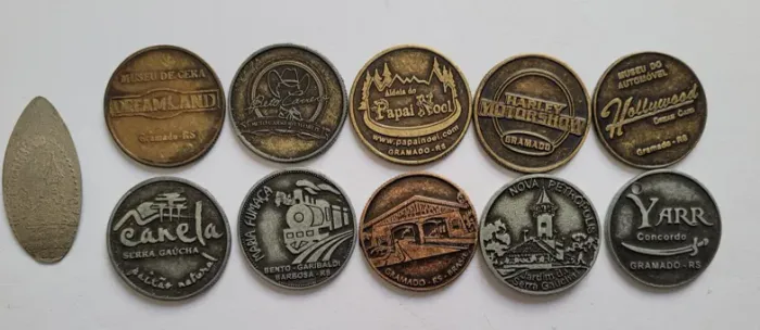 Moedas Colecionáveis Serra Gaúcha
