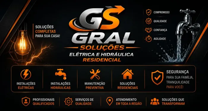 REPAROS RESIDÊNCIAS (ELÉTRICOS E HIDRÁULICOS)