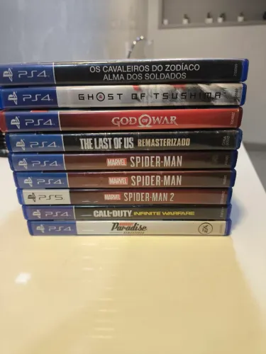 Lote de Jogos Ps4/Ps5