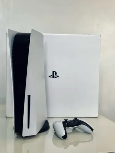 PS5 1TB Com Leitor + Controle Original - Excelente Estado