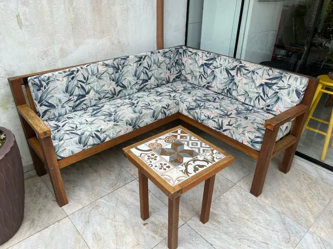 Sofá alemão de canto