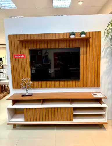 Rack + painel novo 100% MDF pronta entrega
