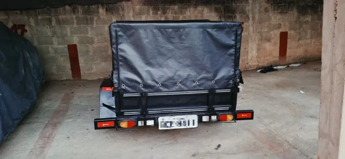 REBOQUE À VENDA, CARRETINHA COM LONA MARÍTIMA <br>Carretinha/Reboque para até 500 kg