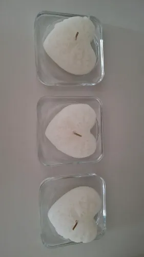 Velas com porta velas