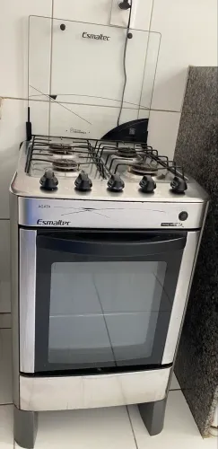 Fogão Esmaltec Inox