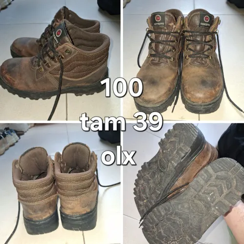 Bota coturno tamanho 39